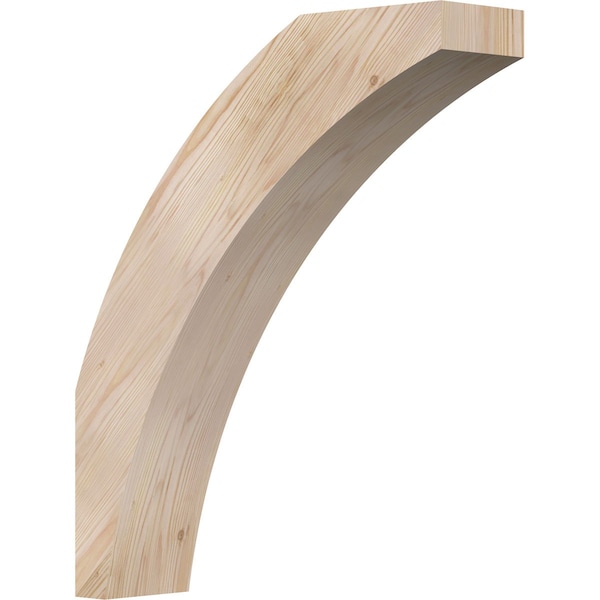 Ekena Millwork 5 1/2"W x 22"D x 26"H Thorton Smooth Knee Brace, Douglas Fir BRC06X22X26THR00SDF - main
